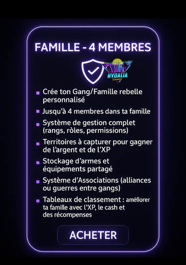 Famille 4 Membres
