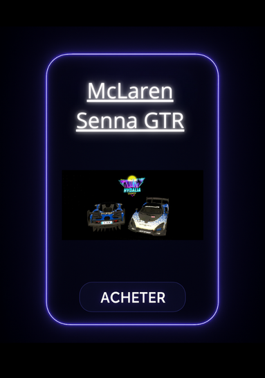 McLaren Senna GTR