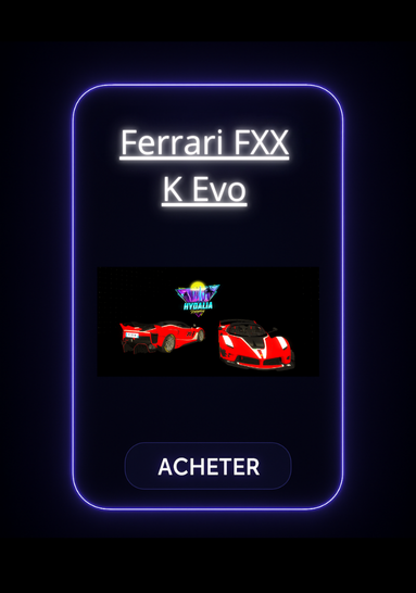 Ferrari FXX K Evo